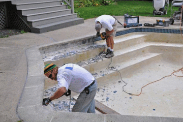 تأسيس وتشطيب المسابح ببقيق