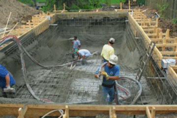 شركة إنشاء مسابح خرسانية بالدمام